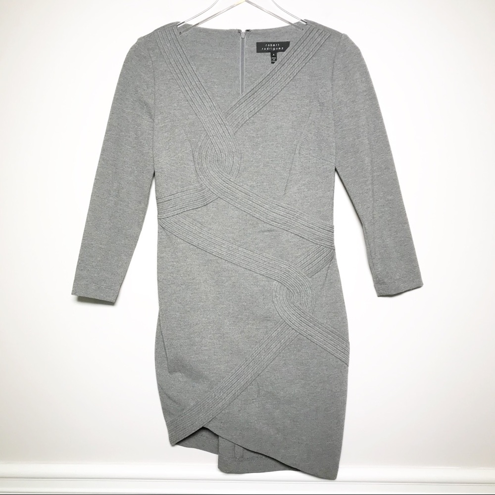 Robert Rodriguez Bodycon Ponte Fitted Mini Dress